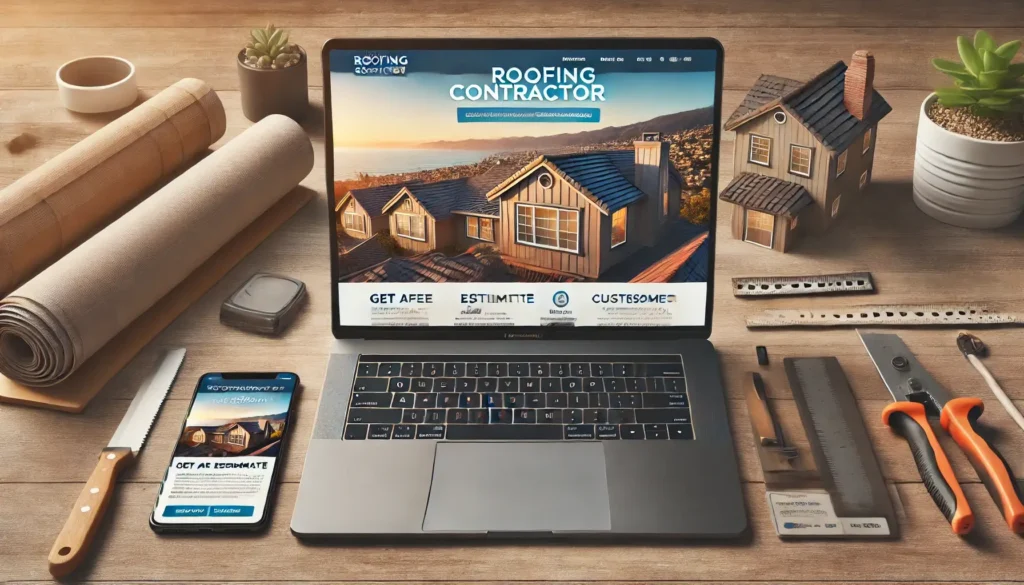 High-Converting Roofing Website