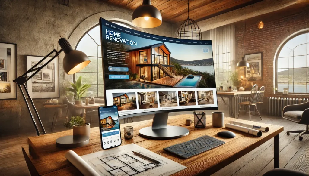 High Performing Home Renovation Website