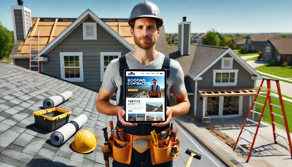 Pro Roofing Contractor Website Design