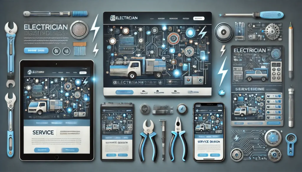 Ultimate Electrician Website Design